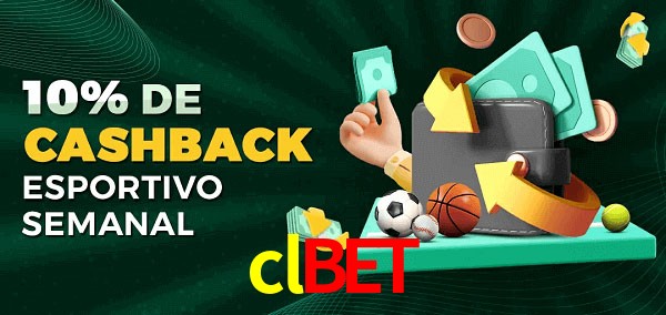 10% de bônus de cashback na clbet